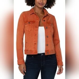 Liverpool Orange Jean Jacket
